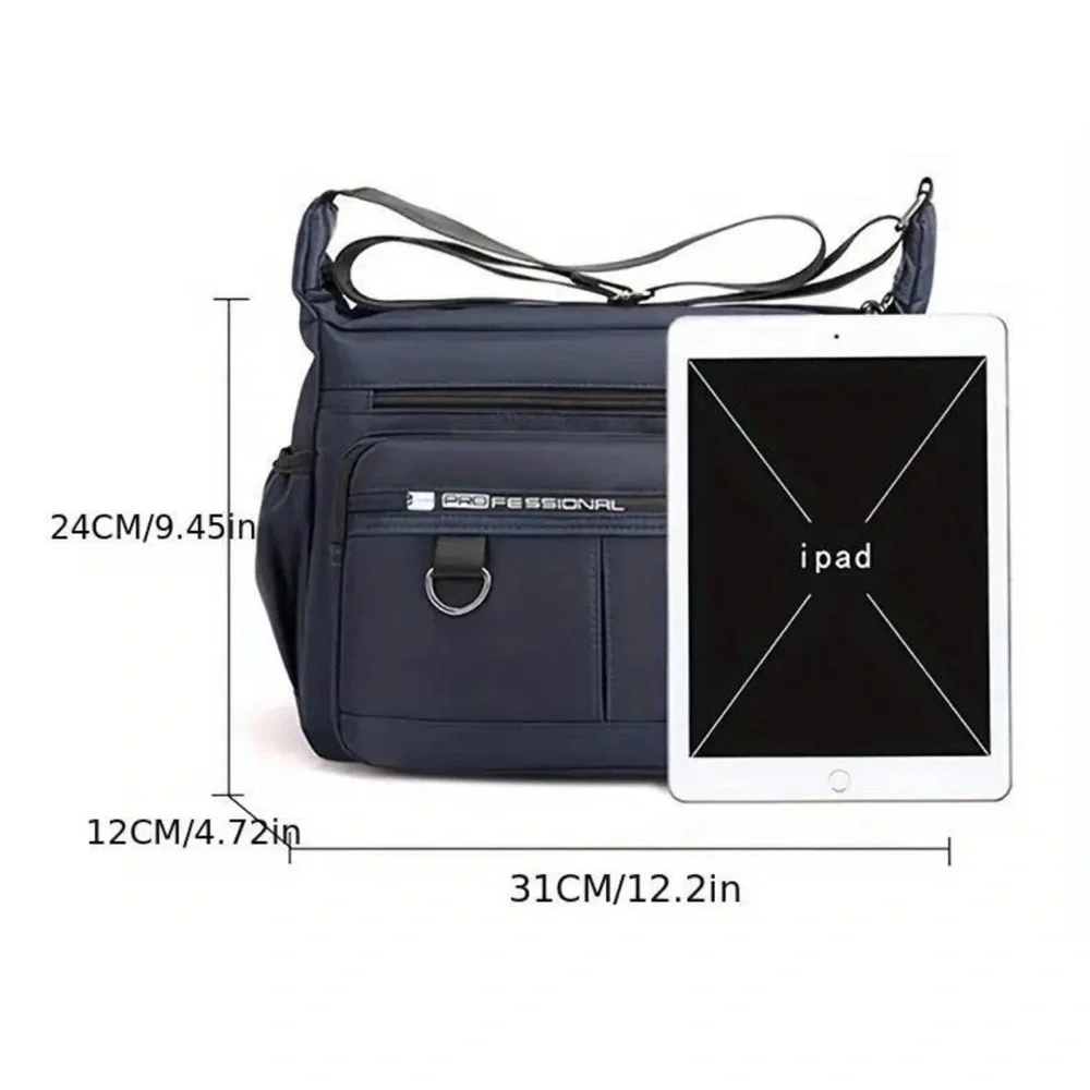 Large-Capacity Men'S Backpack Shoulder Bag Waterproof Wear-Resistant Backpack Mu